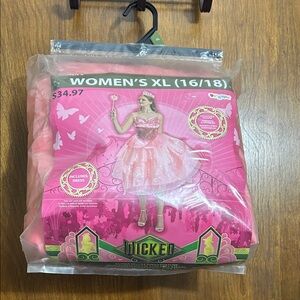 Wicked Glinda Adult Pink Dress Costume - XL
